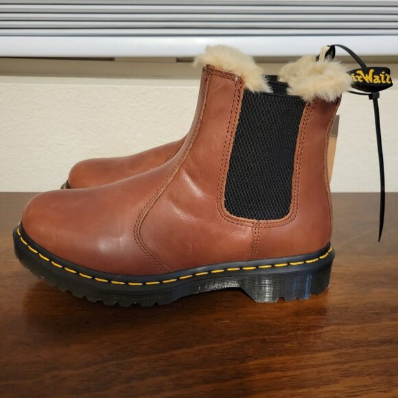 Dr. Martens Women's 2976 Leonore Farrier Leather Chelsea Boots Size 8 - Picture 5 of 8